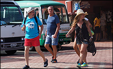 Tourist in SVG